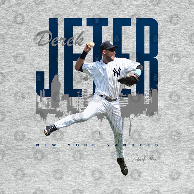 Derek Jeter Jump Throw by Juantamad